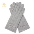 New Product Grey Color Full Touch Screen Wool Gloves/Gloves For Iphone